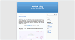 Desktop Screenshot of kodok.blog.unsoed.ac.id