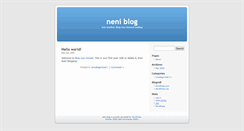 Desktop Screenshot of neni.blog.unsoed.ac.id