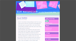 Desktop Screenshot of elvymayza.blog.unsoed.ac.id