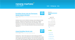 Desktop Screenshot of nanang-martono.blog.unsoed.ac.id