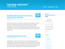 Tablet Screenshot of nanang-martono.blog.unsoed.ac.id